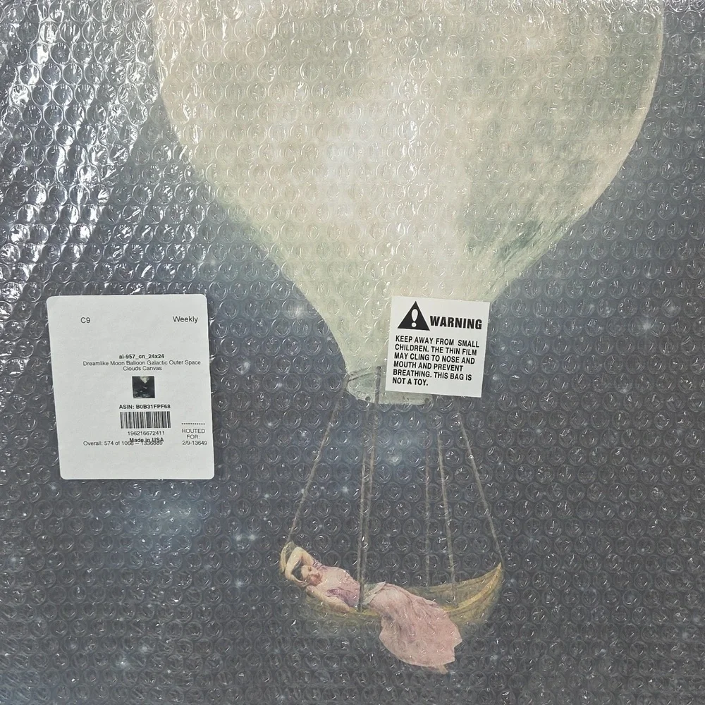 Stupell Hot Air Balloon Canvas Art